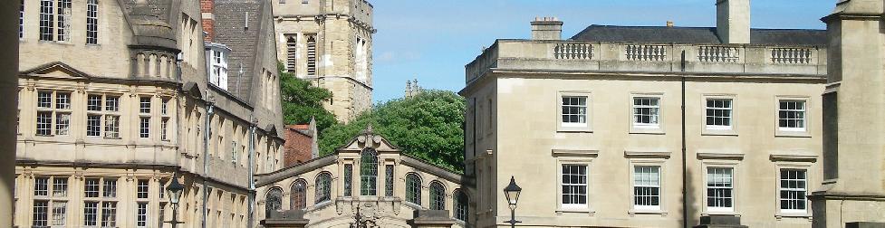 Эскиз видеоролика города Оксфорд 