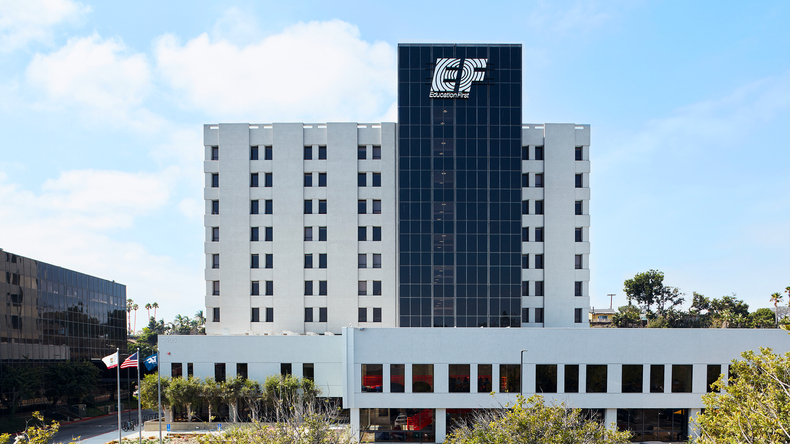 L'edificio della scuola EF a San Diego