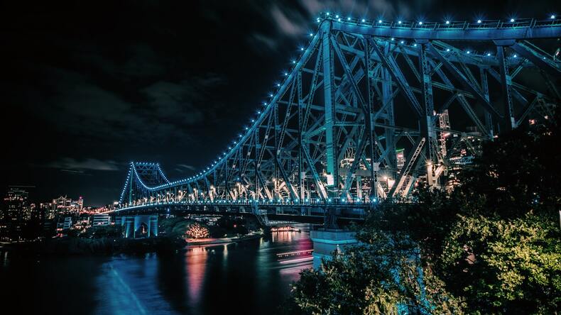 Ponte di storia a Brisbane