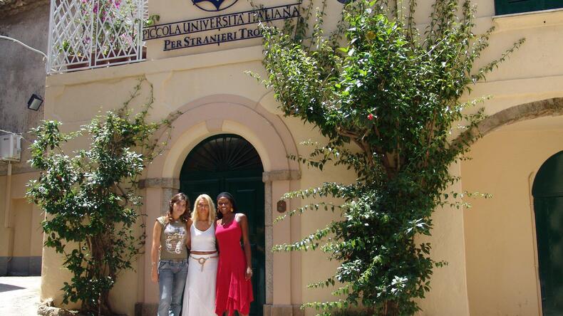 Piccola Universita Italiana - Studenti a Tropea