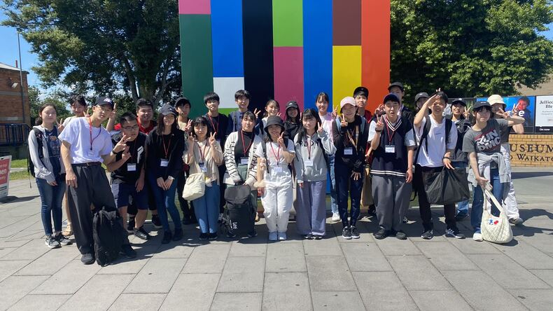 Tour della città _ Gruppo di studenti giapponesi