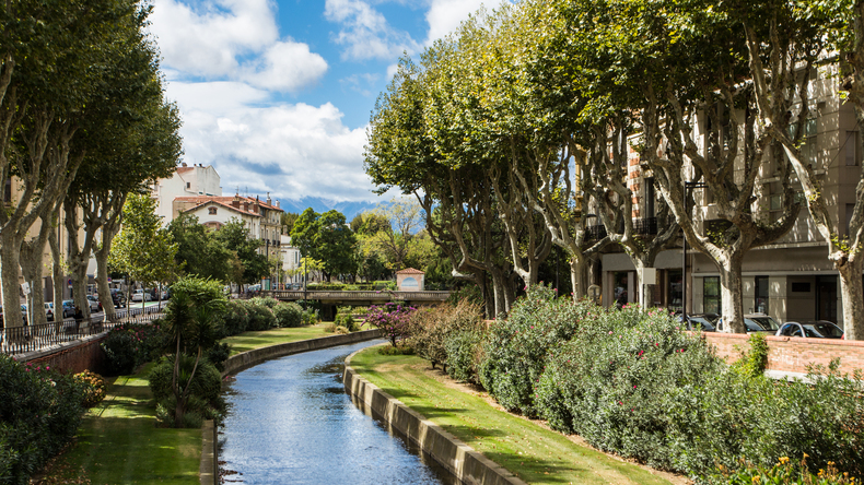 Perpignan-floden