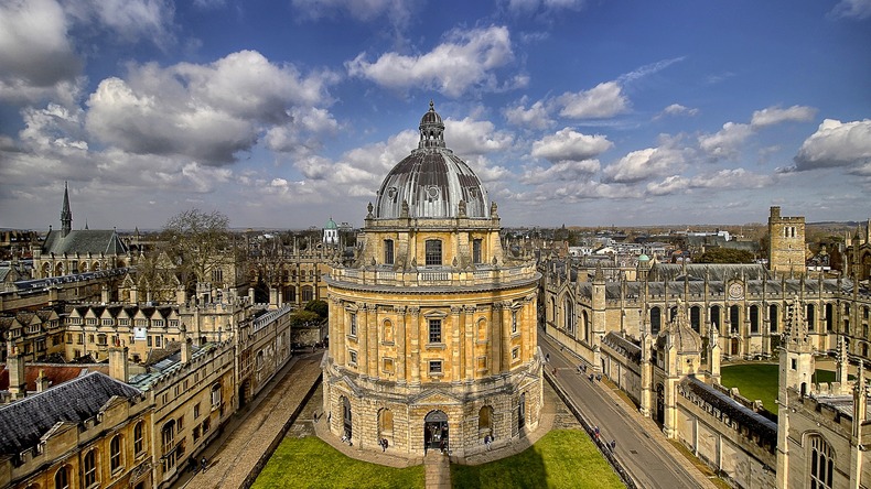 Radcliffe biblioteket i Oxford