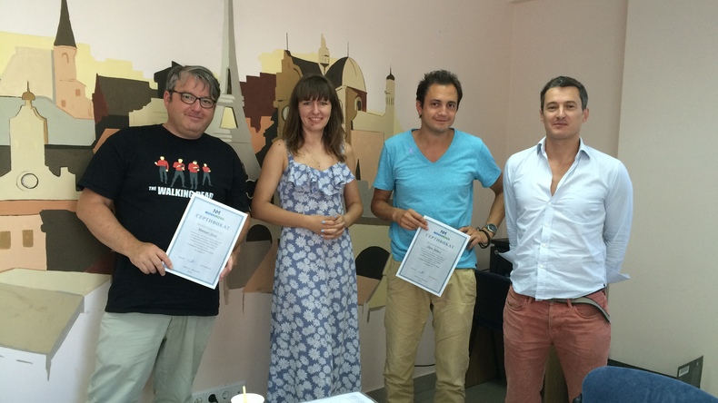 Kiev Language School - Kiev Language School afsluttende certifikater