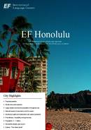 Информационный лист EF International Language Center в Гонолулу