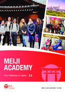 Brochure Accademia Meiji
