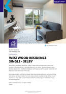 韦斯特伍德公寓（Westwood Residence）--塞尔比（Selby）2023
