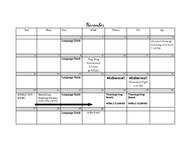 Sample Activities Schedule