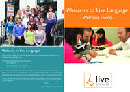 Live Language English School แผ่นพับโฆษณา (PDF)