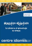 University of Valencia Language Centre Brožura (PDF)
