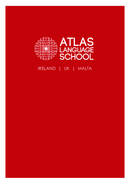 Broszura szkoły językowej Atlas