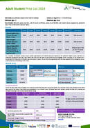 Active Language Learning Pricelist 2024