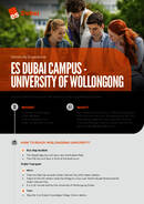 ES - University of Wollongong Брошура (PDF)