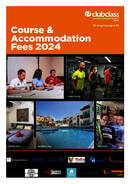 Clubclass Course and Accommodation fees 2024