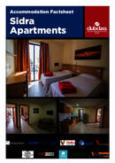 Ficha técnica dos Apartamentos Sidra