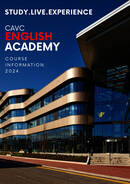 CAVC English Academy แผ่นพับโฆษณา (PDF)