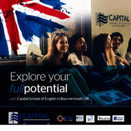 Capital School of English แผ่นพับโฆษณา (PDF)