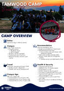 Camp SFU - arkusz informacyjny 2024