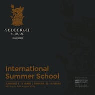 Sedbergh International Summer School แผ่นพับโฆษณา (PDF)