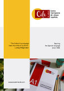 Брошюра Academia Cile с ценами