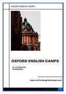 Oxford English Camps: Kurser og programmer