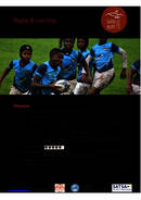Broschyr om GHS Rugby- och utbildningsprogram