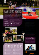 Canterbury Juniors Factsheet 2025