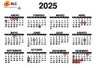 2025 年日历