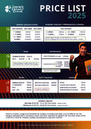 LLC 2025 Liste de prix