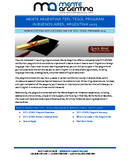 Mente Argentina Broschyr (PDF)