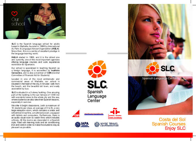 Spanish Language Center Brosjyre (PDF)