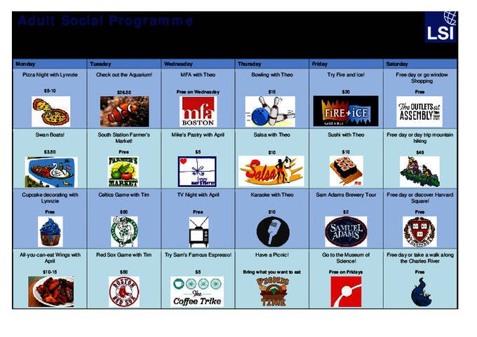  Sample of activities for adults (PDF)