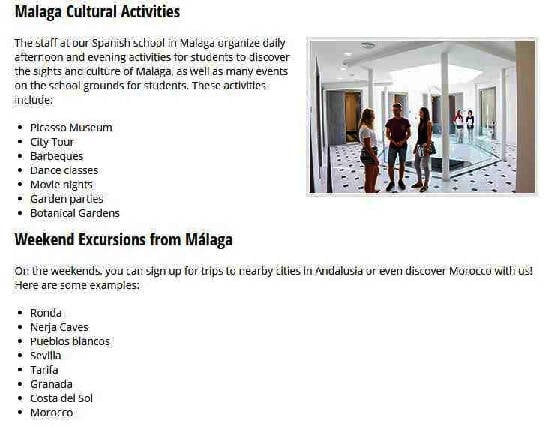  Schedule of activities - adults and juniors (PDF)