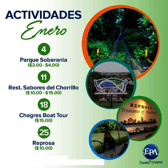  Schedule of activities - adults and juniors (PDF)