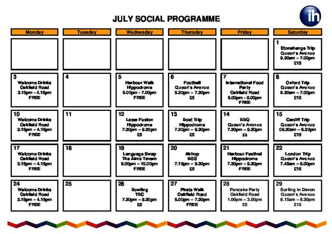 Júliusi közösségi program - Minta 