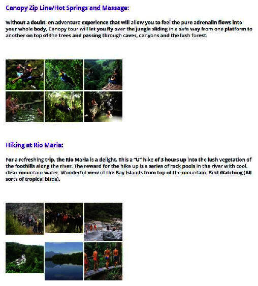 Canopy Zip Line and Hot Springs and Massage 