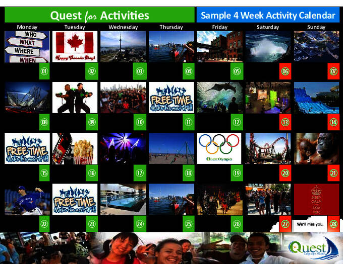  Tevékenységek menetrendje - juniorok (PDF)