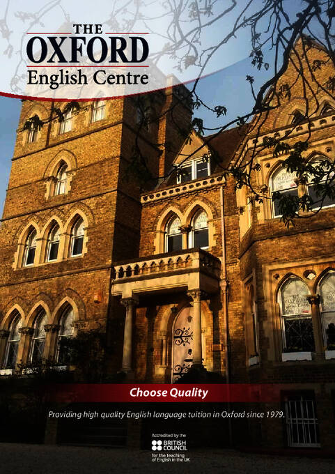 The Oxford English Centre الكتيبات (PDF)
