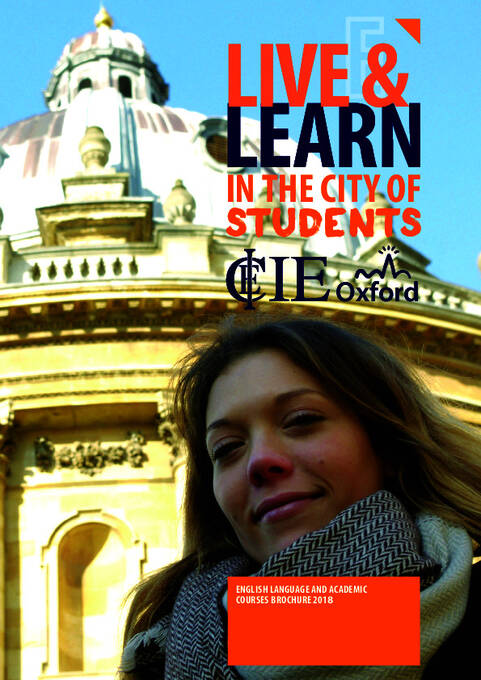 CIE - College of International Education Brochure (PDF)