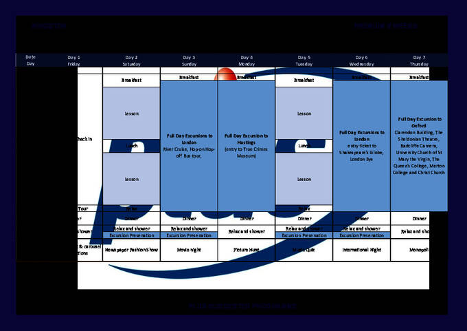  活动时间表--青少年 (PDF)