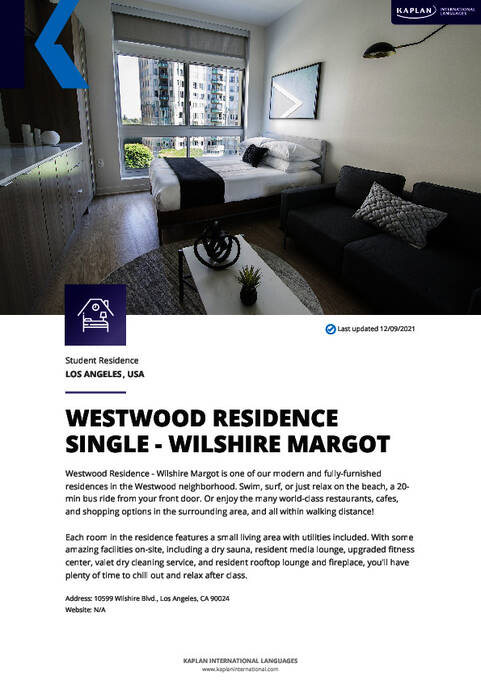 Westwood Residence - Margot 2023
