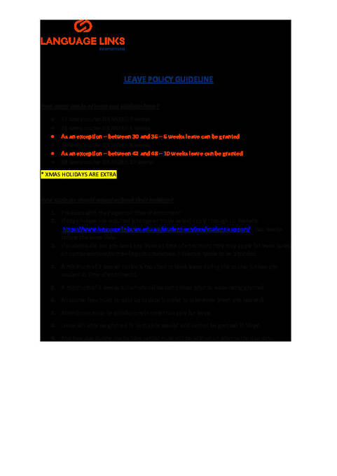 بنود سياسة الإلغاء