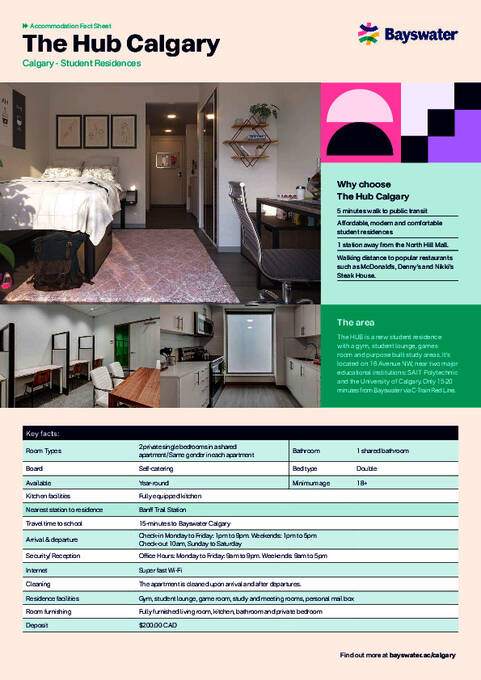 The Hub Calgary Indkvartering