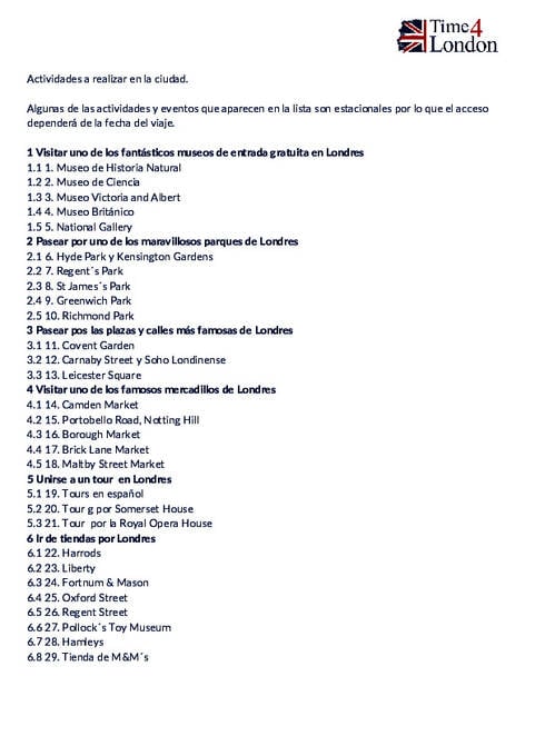 Tidsplan for aktiviteter