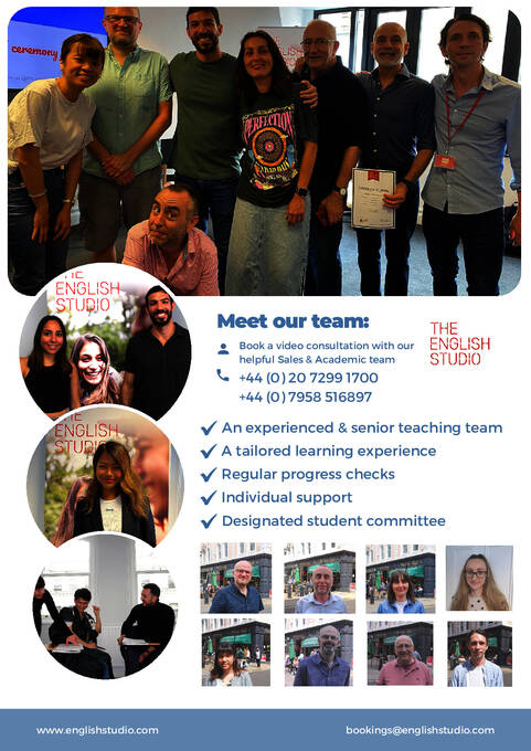 The English Studio Brosjyre (PDF)