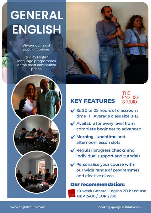 The English Studio Brosjyre (PDF)