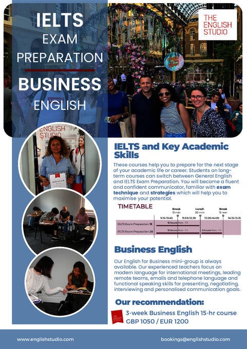 IELTS-forberedelse og forretningsengelsk