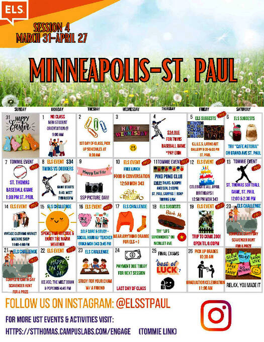 Voorbeeld activiteitenkalender