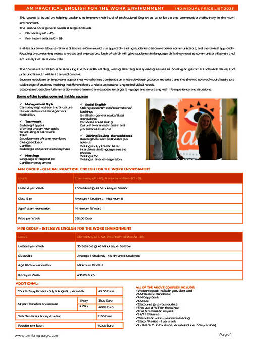  Business Program (PDF)