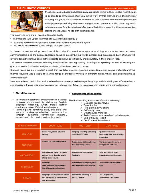  Business Program (PDF)